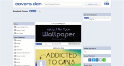 Desktop Screenshot of coversden.com
